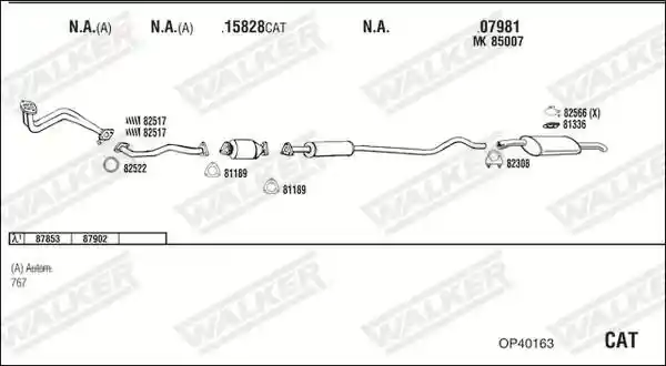 WALKER OP40163