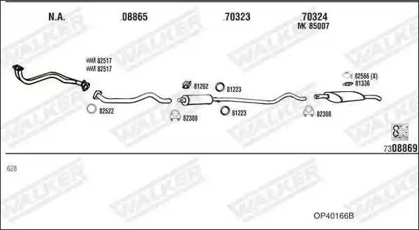 WALKER OP40166B