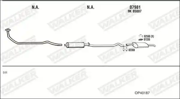 WALKER OP40187