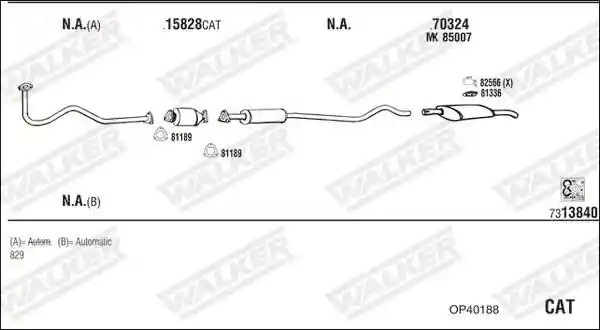 WALKER OP40188