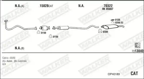 WALKER OP40189