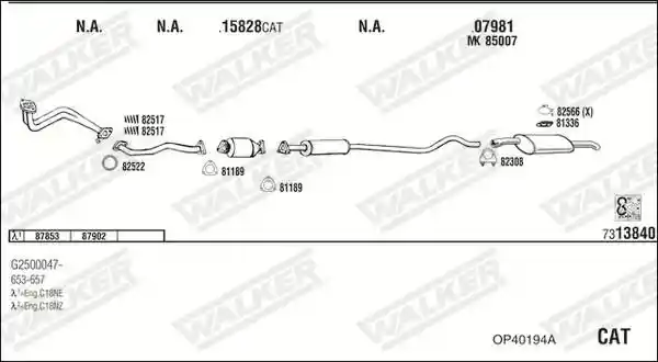 WALKER OP40194A