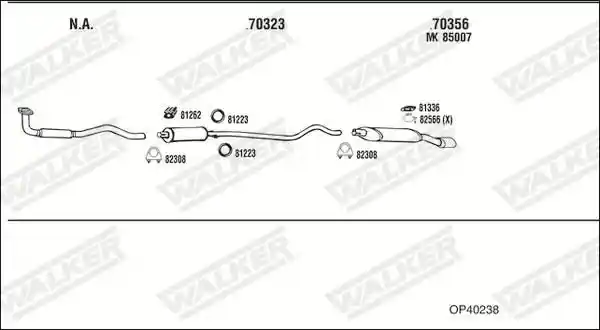 WALKER OP40238
