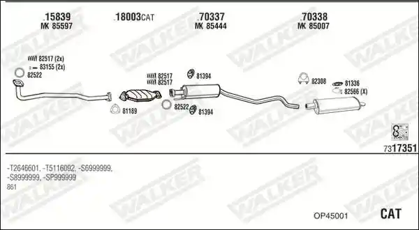 WALKER OP45001