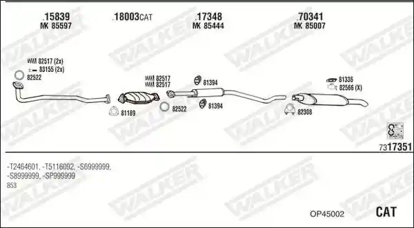 WALKER OP45002