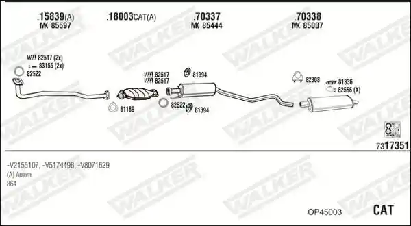 WALKER OP45003
