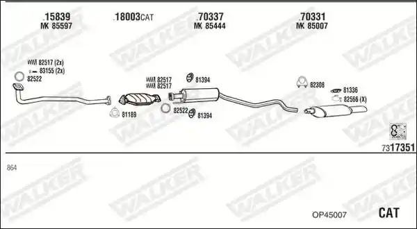 WALKER OP45007