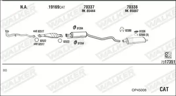 WALKER OP45008