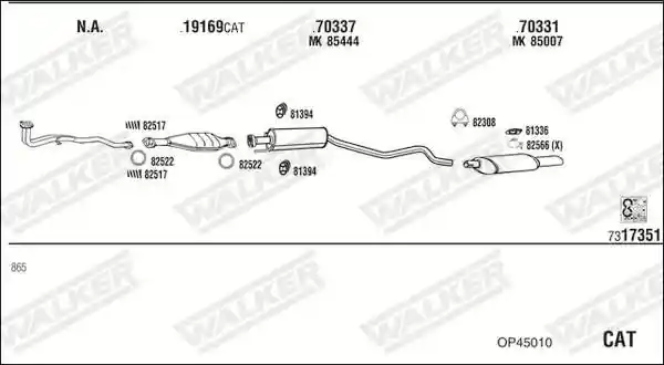 WALKER OP45010