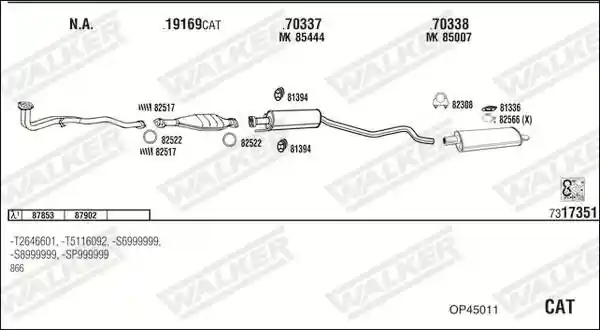 WALKER OP45011