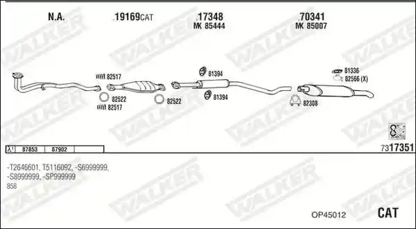 WALKER OP45012