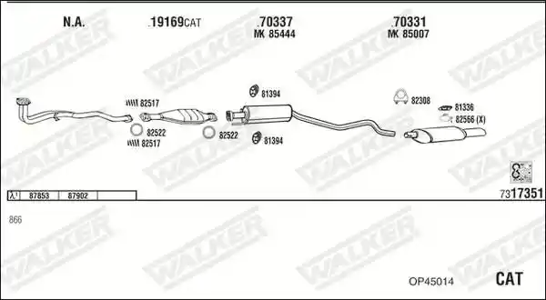WALKER OP45014