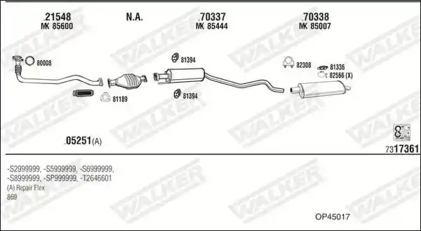 WALKER OP45017
