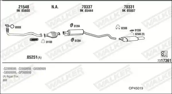 WALKER OP45019