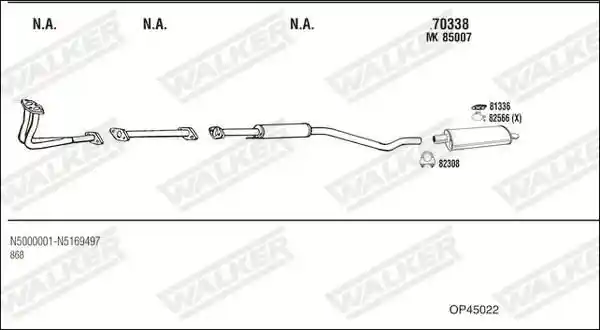 WALKER OP45022