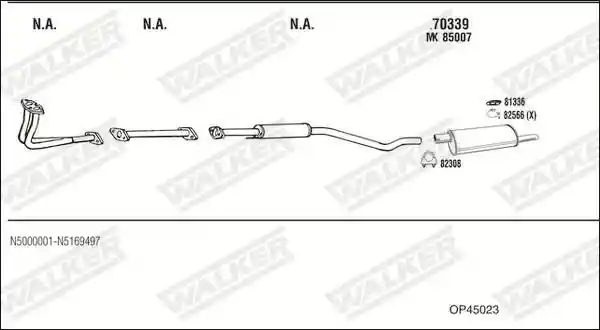 WALKER OP45023