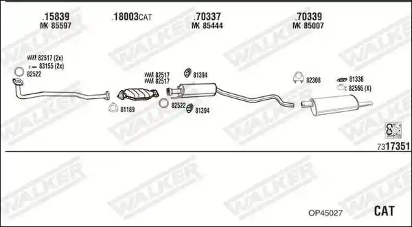 WALKER OP45027