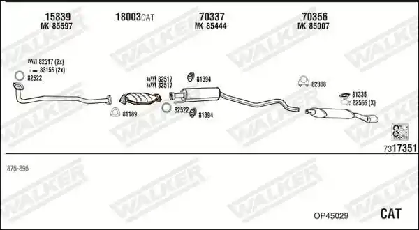 WALKER OP45029