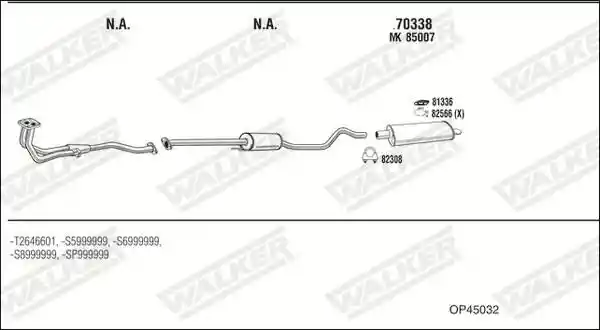 WALKER OP45032