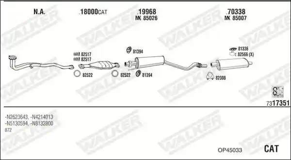 WALKER OP45033
