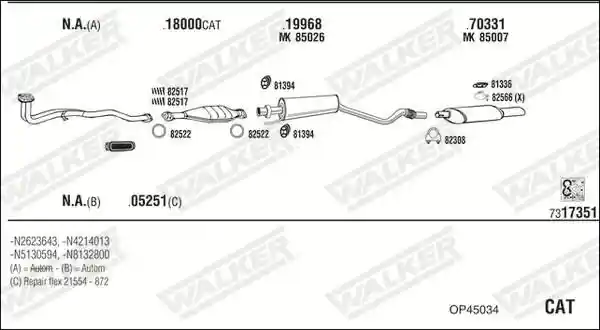 WALKER OP45034