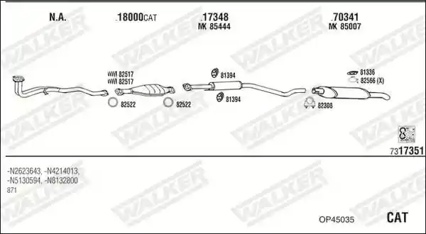WALKER OP45035