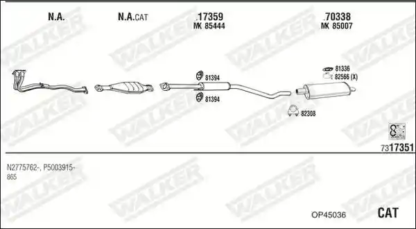 WALKER OP45036