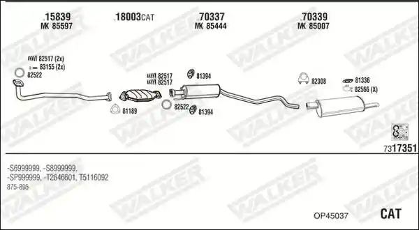 WALKER OP45037