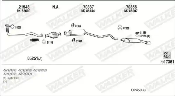 WALKER OP45038