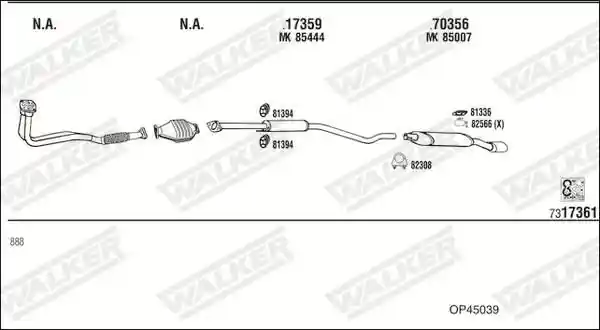 WALKER OP45039