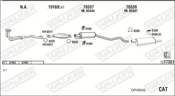WALKER OP45042