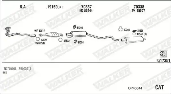 WALKER OP45044