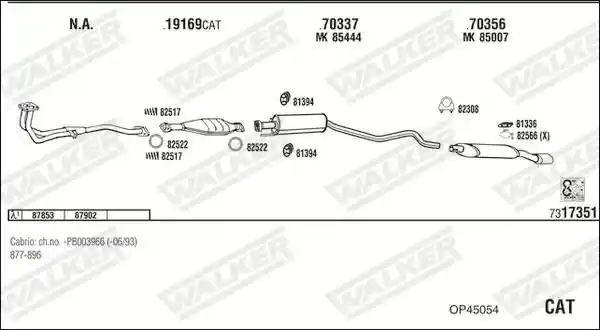 WALKER OP45054