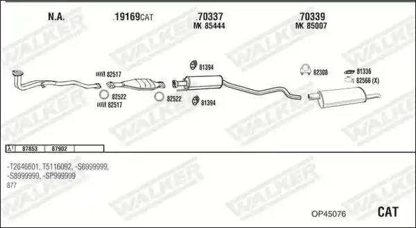 WALKER OP45076