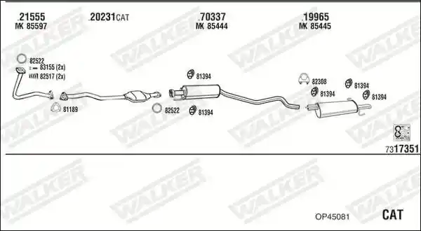 WALKER OP45081