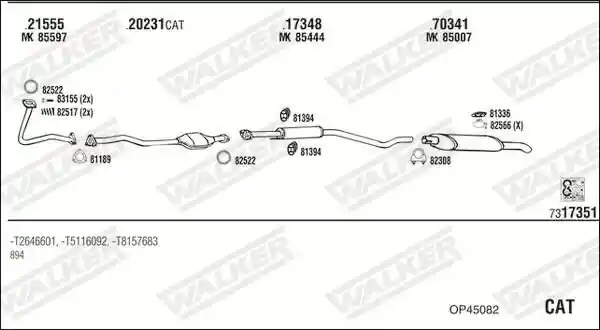 WALKER OP45082
