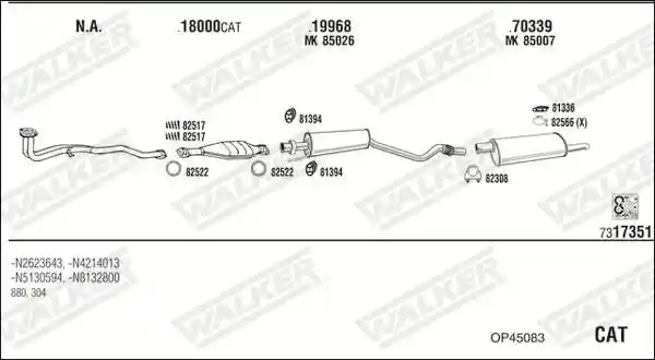WALKER OP45083