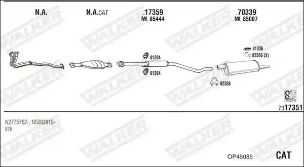 WALKER OP45085