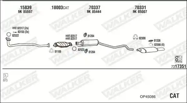 WALKER OP45086