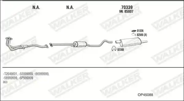 WALKER OP45088