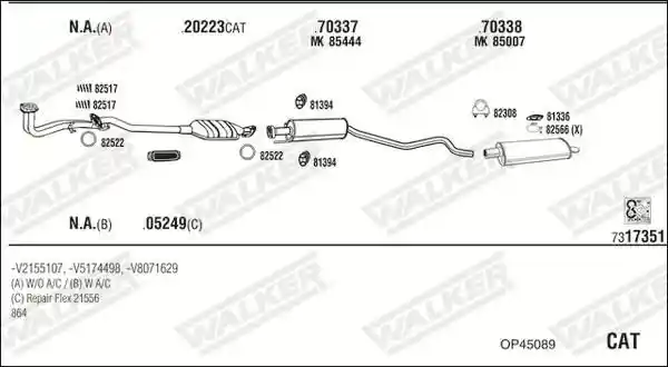 WALKER OP45089