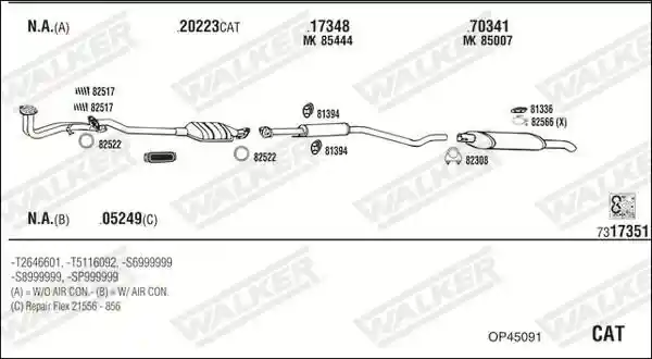 WALKER OP45091