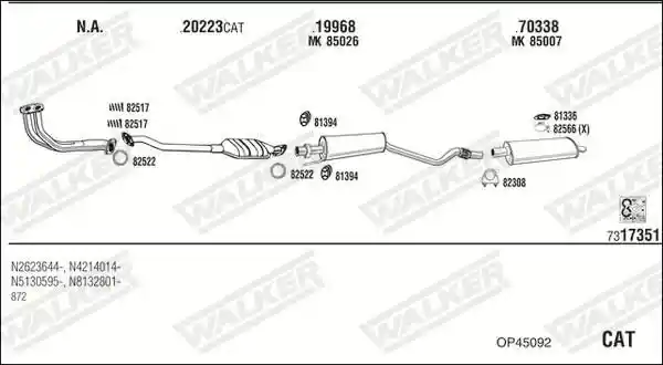 WALKER OP45092