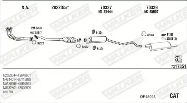 WALKER OP45093
