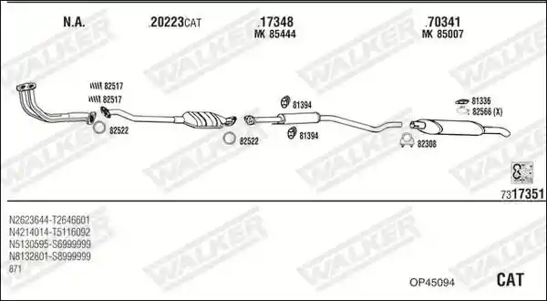 WALKER OP45094