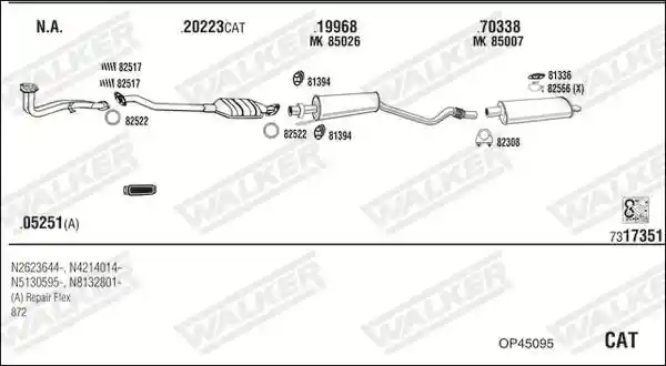 WALKER OP45095
