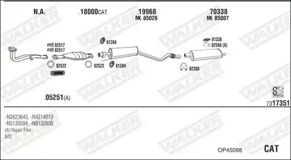 WALKER OP45098