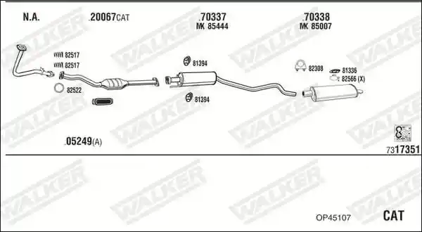 WALKER OP45107