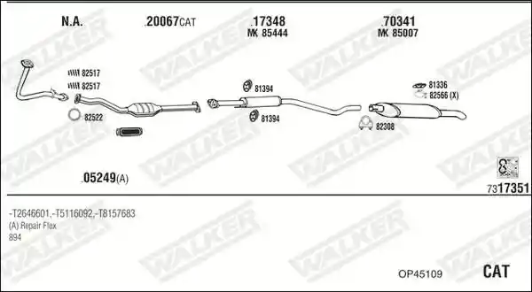 WALKER OP45109