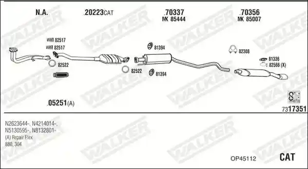 WALKER OP45112